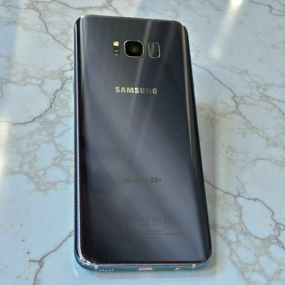 For Parts Repair - Samsung Galaxy S8 Plus Gray Unlocked Smartphone